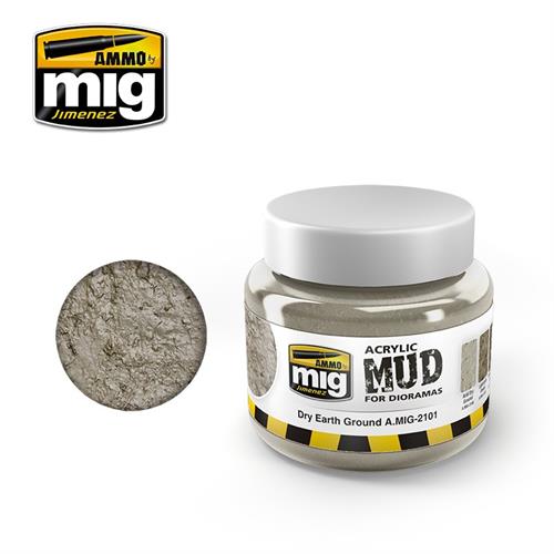 A.MIG 2101 Dry Earth Ground Acrylic Mud 